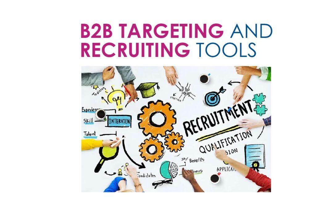 B2B Targeting and Recruiting Tools - Digital Education Series